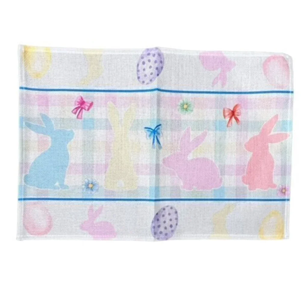 Easter Bunny Peeps Table Placemats Set Of 4 NEW Easter Eggs‎ Spring Variety CUTE